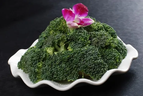 西兰花火锅配菜美食设计素材