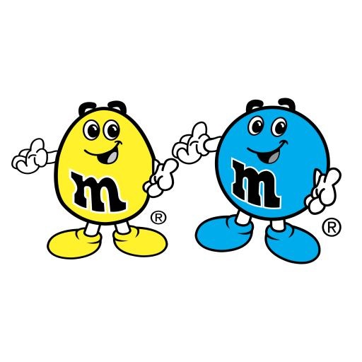 M&M 巧克力豆 PNG免抠(2400x2400)