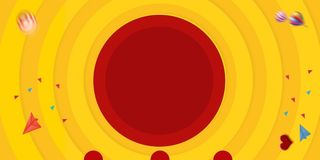 黄色创意活动宣传背景素材