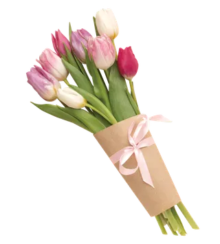 免抠浪漫花束素材