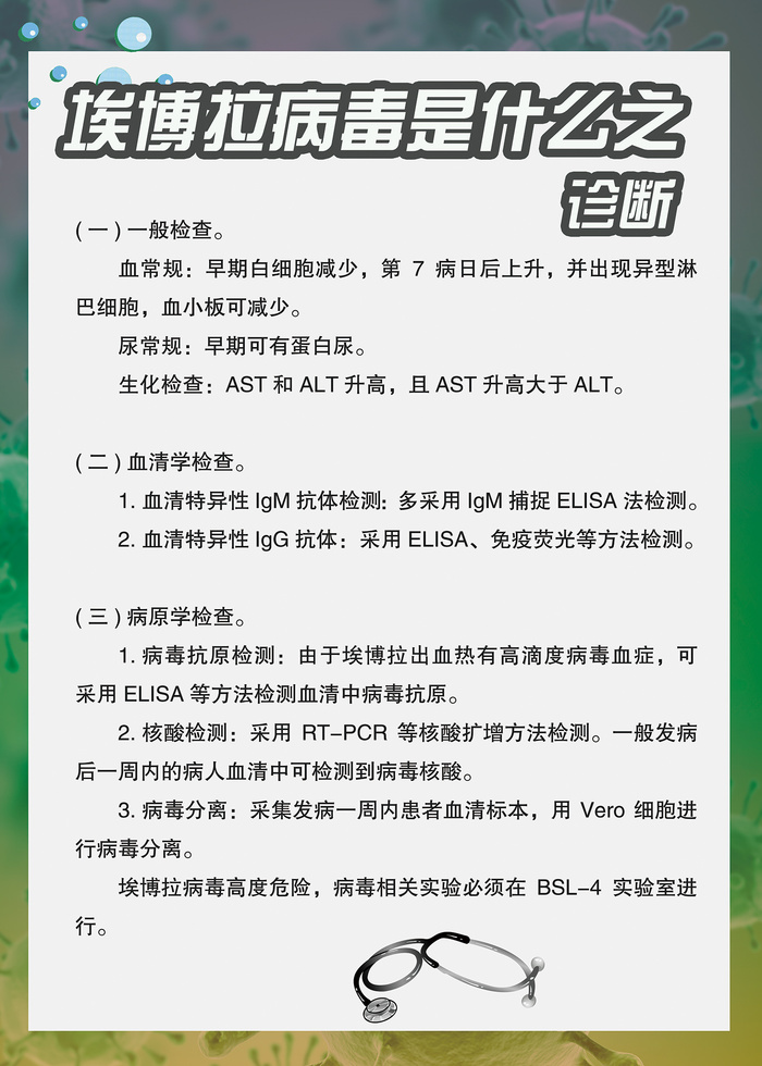 埃博拉病毒是什么传染病知识海报psd模版下载