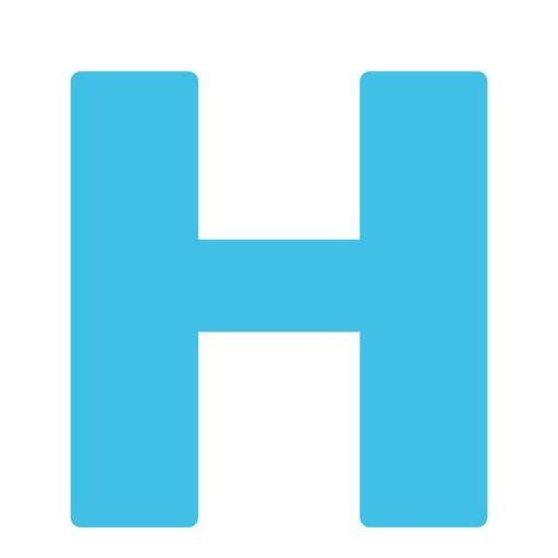 字母H PNG免抠(512x512)