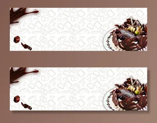 电商广告零食甜甜点背景