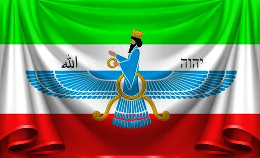 方形伊朗国旗图片