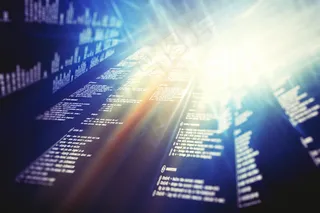 蓝色商务信息数码高科技创意背景