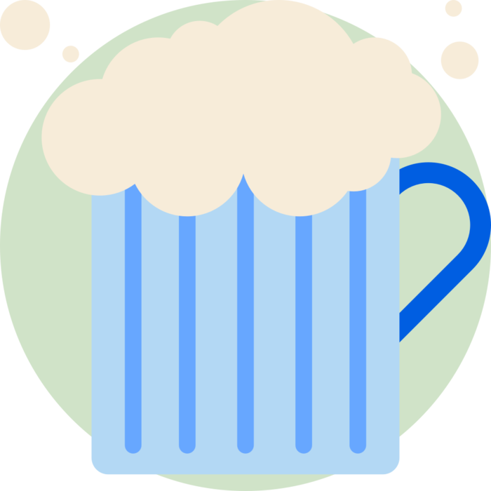 啤酒装饰简笔画