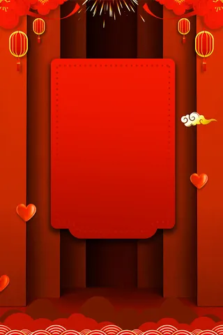 新年春节喜庆摄影楼背景图设计素材