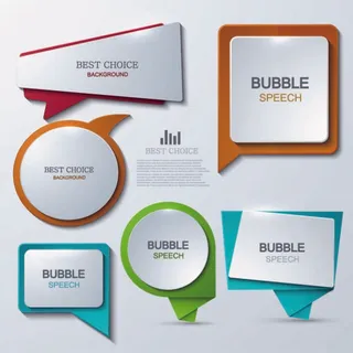 免抠标签矢量素材