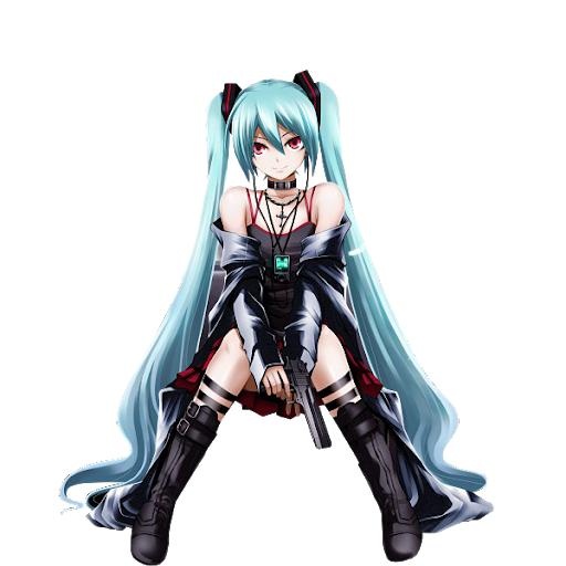 动漫女孩 PNG免抠(512x512)