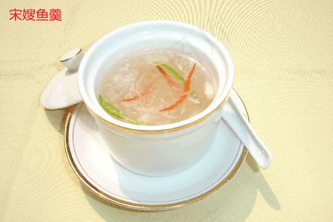鱼羹美食元素菜品