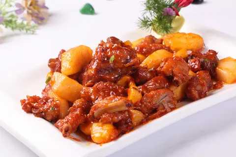 板栗雪梨焗排骨 (2)