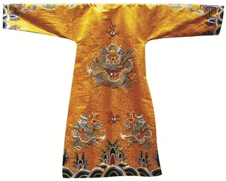 服装样式古代官员服装摄影图片