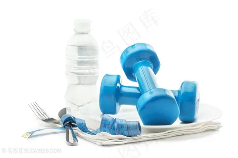 哑铃健身减肥高清图片