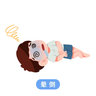 卡通夏季预防中暑科普医疗插画