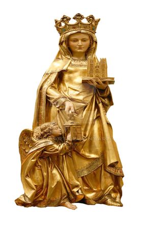 雕塑艺术psd素材