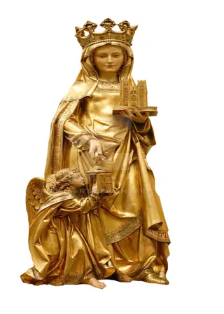 雕塑艺术psd素材