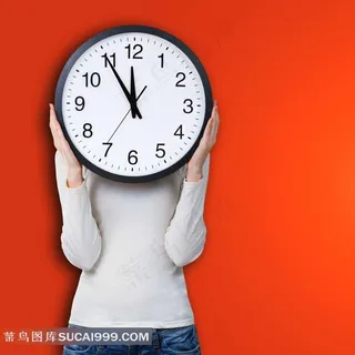 时钟时间概念创意情境钟表图片