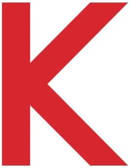 字母K PNG免抠(268x346)