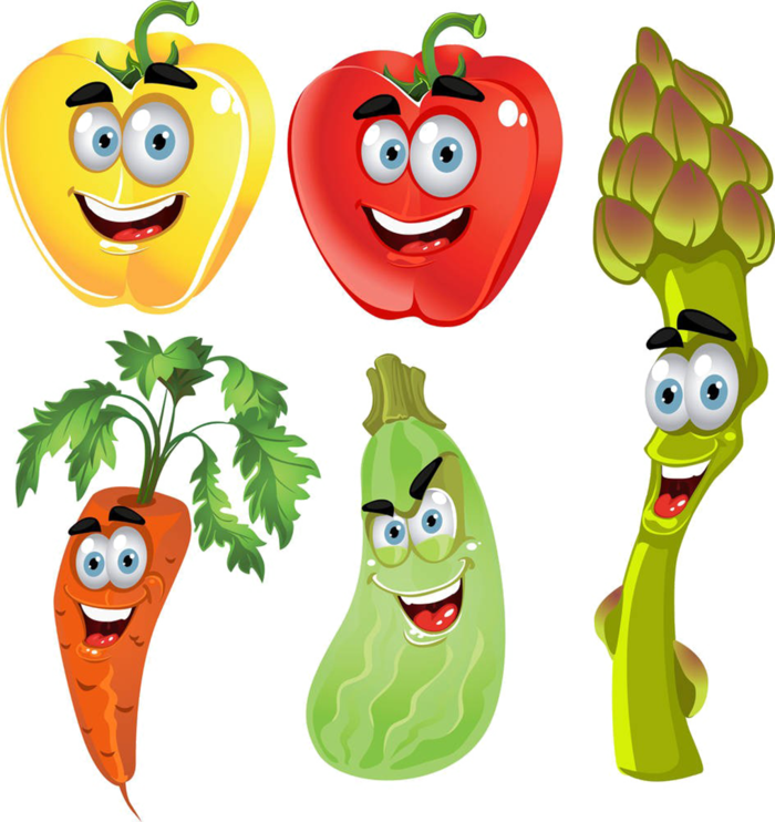 蔬菜人物形象