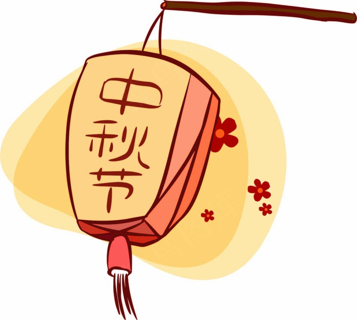 中秋节素材图ai矢量模版下载