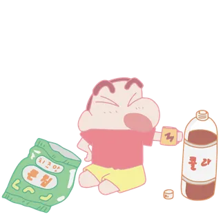 蜡笔小新可爱人物免扣素材