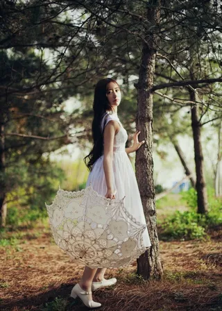 摄影图片人物美女模特照片