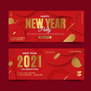 设计新年春节装饰素材