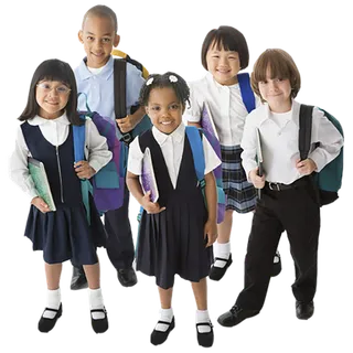 一群孩子人物实物少儿兴趣班素材