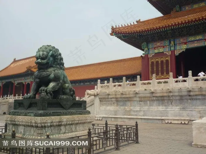 中国传统知名建筑 狮子