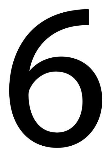 数字 6免抠(700x1000)