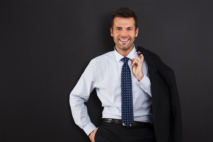 时尚商务男士帅哥动作图片