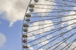 浪漫摩天轮摄影