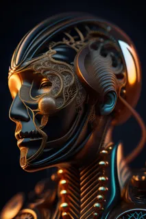 机器人大脑概念画