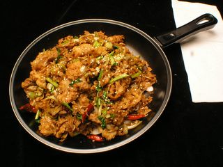 家常菜|美食|菜谱|菜单|0542蒙式炒烤羊肉