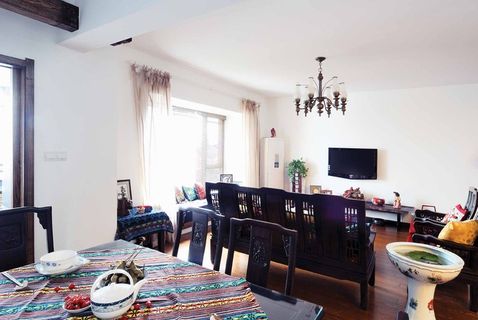 重彩工笔简约室内空间摄影