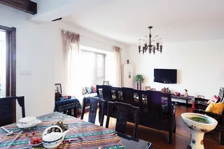 重彩工笔简约室内空间摄影