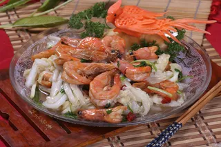 34 白菜炒明虾-华宴都