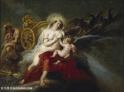 鲁本斯 油画唯美母子风景画 鲁本斯 油画唯美母子风景画