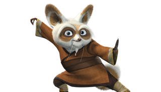 狐狸功夫熊猫卡通人物