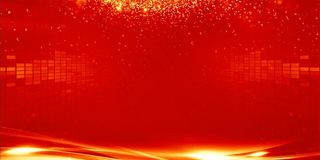 红色喜庆海报背景