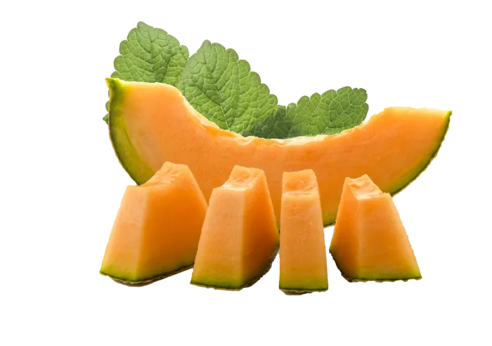 哈密瓜 (10)水果超市商品白底图免抠实物摄影png格式图片透明底