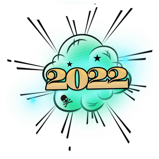 2022新年艺术创意字体虎年3D立体标题数字文字png免抠字素材