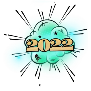 2022新年艺术创意字体虎年3D立体标题数字文字png免抠字素材