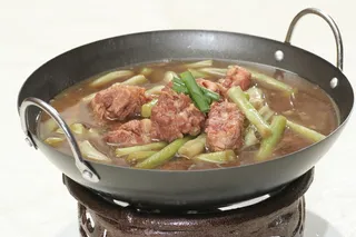 豆角炖排骨20元 (4)
