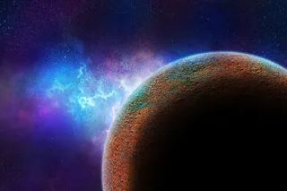 元宇宙世界天空背景墙风景