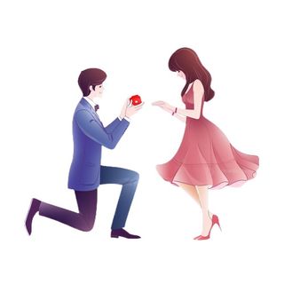 520情人节恋人求婚示爱免抠