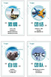 企业文化 办公室文化图片展板