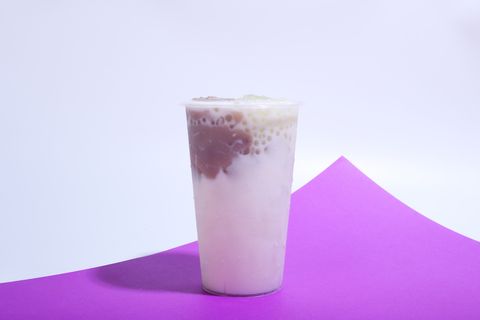 椰乳芋泥西米露     奶茶店冰饮 夏日饮品  甜品