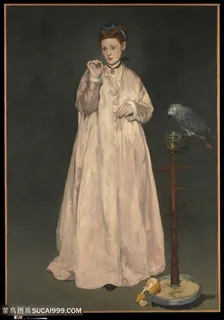 爱德华 · 马奈,英国小姐挂画油画图片 爱德华 · 马奈,英国小姐挂画油画图片