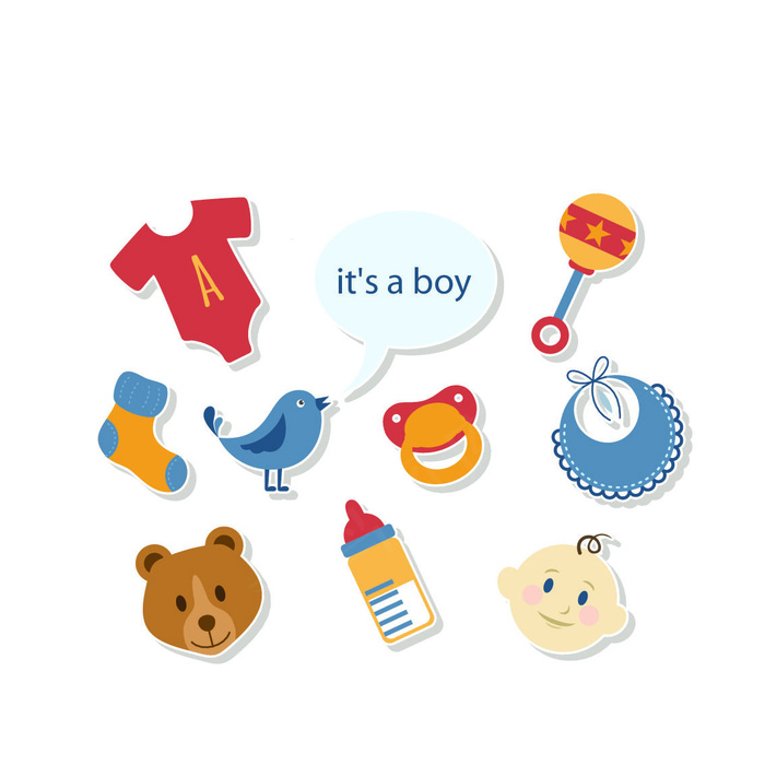 童装矢量素材AI源文件